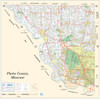 Platte County Missouri 2012 Wall Map