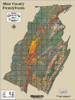 Huntingdon-Blair Counties Pennsylvania 2016 Aerial Map