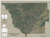 Randolph County Arkansas 2024 Aerial Wall Map