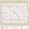 Benton County Indiana 2024 Wall Map