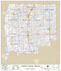 Greene County Illinois 2018 Wall Map