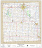 Labette County Kansas 2023 Wall Map