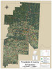 Franklin County Arkansas 2023 Aerial Wall Map