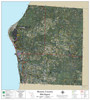 Mason County Michigan 2023 Aerial Wall Map