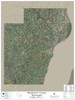 Manitowoc  County Wisconsin 2023 Aerial Wall Map