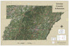 Greene County Arkansas 2022 Aerial Wall Map