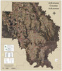 Arkansas County Arkansas 2023 Aerial Wall Map
