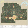 Lincoln Parish Louisiana 2020 Aerial Wall Map