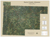Searcy County Arkansas 2023 Aerial Wall Map