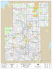 Kanabec County Minnesota 2023 Wall Map