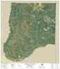 Callaway County Missouri 2021 Aerial Wall Map