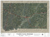 Franklin County Mississippi 2021 Aerial Wall Map