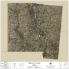 Miami County Ohio 2024 Aerial Wall Map