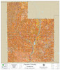 Fayette County Indiana 2022 Soils Wall Map