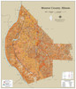 Monroe County Illinois 2022 Soils Wall Map