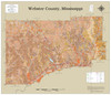 Webster County Mississippi 2022 Soils Wall Map