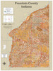 Fountain County Indiana 2022 Soils Wall Map