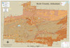 Scott County Arkansas 2023 Soils Wall Map