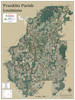Franklin Parish Louisiana 2023 Aerial Wall Map