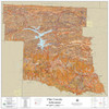 Pike County Arkansas 2023 Soils Wall Map
