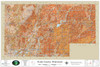 Rusk County Wisconsin 2023 Soils Wall Map