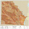 Clark County Missouri 2023 Soils Wall Map