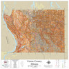 Union County Illinois 2024 Soils Wall Map