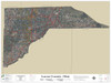 Lucas County Ohio 2024 Aerial Wall Map