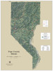 Pope County Illinois 2024 Aerial Wall Map