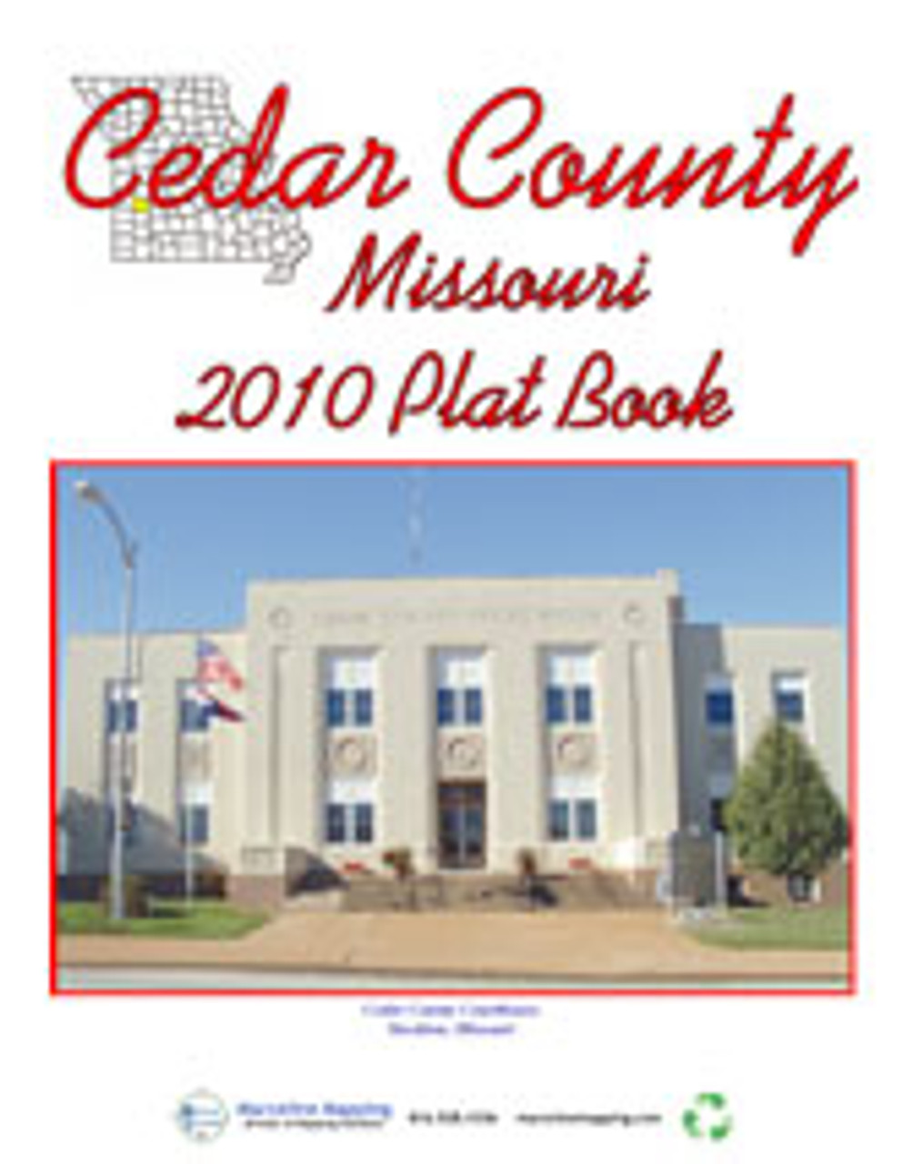 Cedar County Missouri 2010 Plat Book 2069