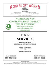 Noble County Oklahoma 2006 Plat Book