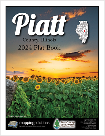 Piatt County Illinois 2024 Plat Book Mapping Solutions