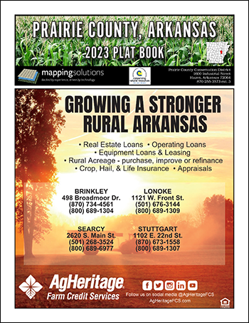 Prairie County Arkansas 2023 Plat Book Mapping Solutions