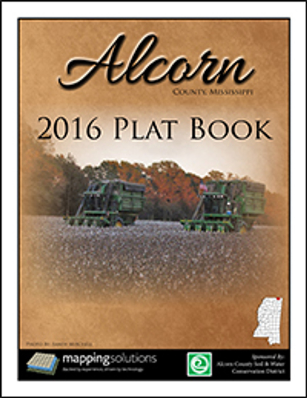 Alcorn County Plat Book 2016, Alcorn County Mississippi 2016 Plat Book