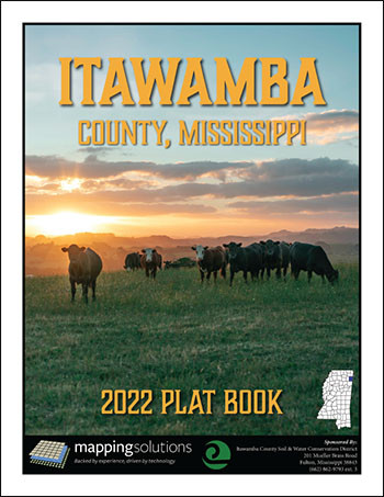 Itawamba County Mississippi 2022 Plat Book Mapping Solutions