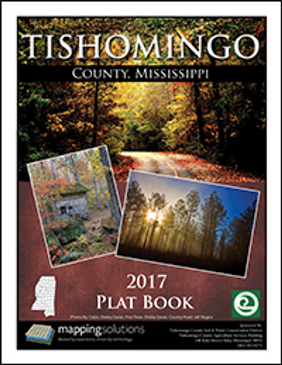 Tishomingo County Mississippi 2017 Plat Book, Tishomingo County Plat