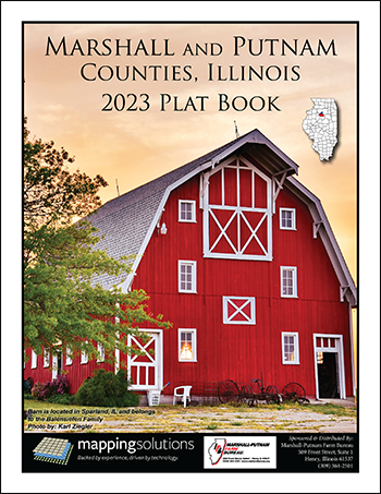 Marshall Putnam Counties Illinois 2023 Plat Book Mapping Solutions