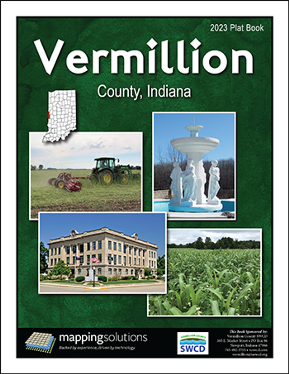 Vermillion County Indiana 2023 Plat Book Mapping Solutions 7797
