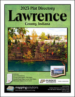 Lawrence County Indiana 2023 Plat Book