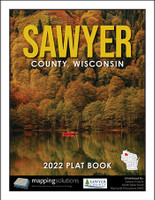Sawyer County Wisconsin 2022 Plat Book