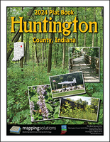 Huntington County Indiana 2024 Plat Book