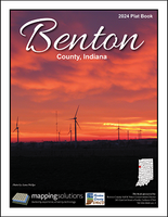 Benton County Indiana 2024 Plat Book