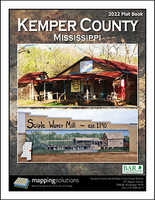 Kemper County Mississippi 2022 Plat Book