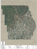 Butler County Missouri 2024 Aerial Wall Map