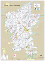 Greene County Alabama 2022 Wall Map