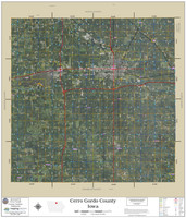 Cerro Gordo County Iowa 2022 Aerial Wall Map