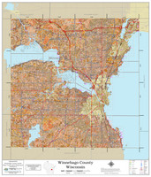 Winnebago County Wisconsin 2022 Soils Wall Map