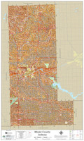 Miami County Indiana 2023 Soils Wall Map