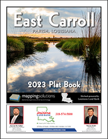 East Carroll Parish Louisiana 2023 Plat Book