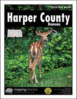 Harper County Kansas 2024 Plat Book